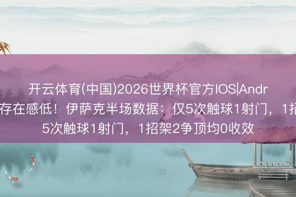 开云体育(中国)2026世界杯官方IOS|Android手机app下载 存在感低！伊萨克半场数据：仅5次触球1射门，1招架2争顶均0收效