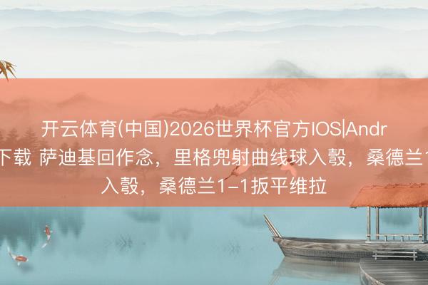 开云体育(中国)2026世界杯官方IOS|Android手机app下载 萨迪基回作念,里格兜射曲线球入彀,桑德兰1-1扳平维拉