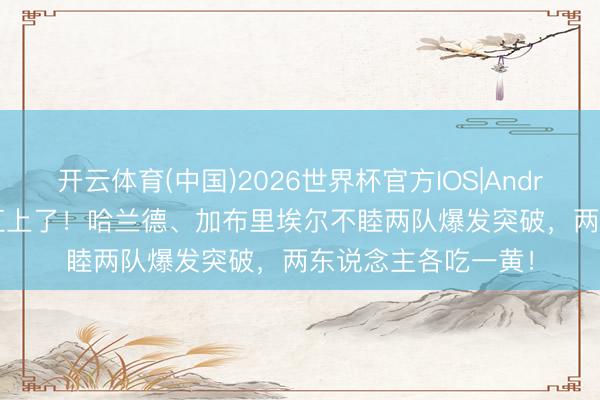 开云体育(中国)2026世界杯官方IOS|Android手机app下载 杠上了！哈兰德、加布里埃尔不睦两队爆发突破，两东说念主各吃一黄！