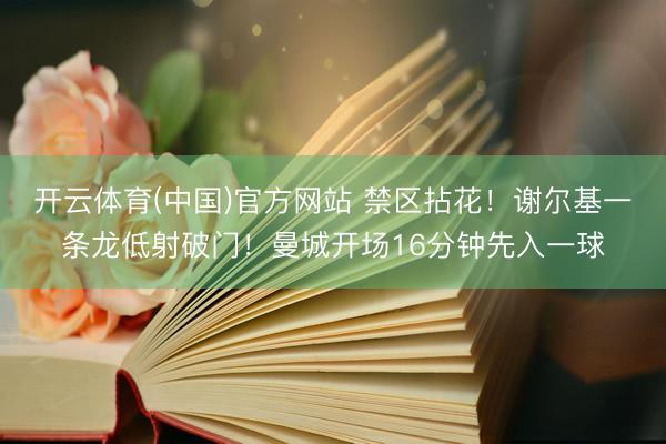 开云体育(中国)官方网站 禁区拈花！谢尔基一条龙低射破门！曼城开场16分钟先入一球