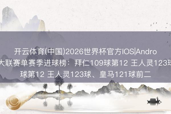 开云体育(中国)2026世界杯官方IOS|Android手机app下载 五大联赛单赛季进球榜:拜仁109球第12 王人灵123球、皇马121球前二