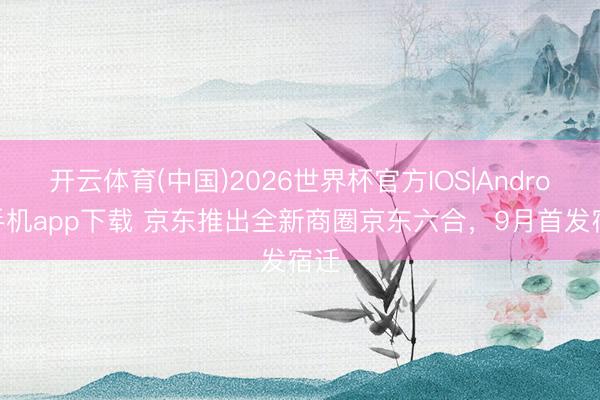 开云体育(中国)2026世界杯官方IOS|Android手机app下载 京东推出全新商圈京东六合，9月首发宿迁